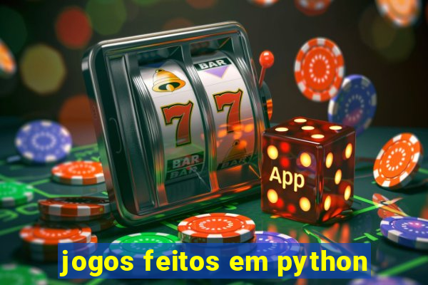 jogos feitos em python